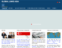 Tablet Screenshot of globallinks.asia
